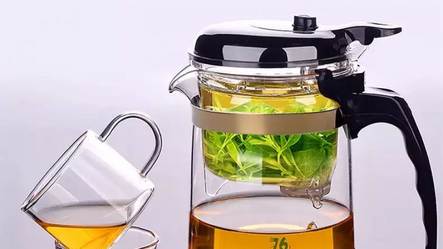 台湾76飘逸杯泡茶壶耐热玻璃泡茶杯办公室过滤茶具套装家用沏茶杯